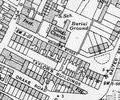 Skinner Street, 1937 map