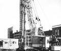 Pile driving in Lagland Street