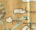 Furzey Island and Green Island, 1935 chart