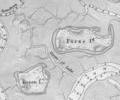 Furze Island and Green Island, 1849 chart