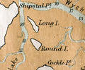 Round Island and Long Island, 1935 chart