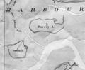 Furzey Island and Green Island, 1912 chart