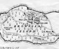 Brownsea Island, 1945 map