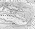 Brownsea Island, 1849 chart