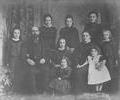 William and Ellen Allen and their daughters: Gertrude, Sarah (Ethel), Mabel, Elsie and Bessie
