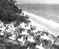 Canford Cliffs Chine and beach huts