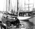 Unidentified boats at Hamworthy Quay