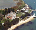 Brownsea Castle from the air