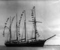 Four-masted schooner "Westward"