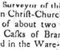 Brandy and Tea Seized, 1752