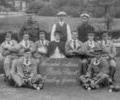 Wounded Soldiers, Poole Park Bowling Green 1915.