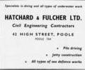 Advert for Hatcher & Fulcher Ltd.