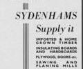 Advert for J.T Sydenham & Co.