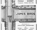 Advert for James Bros.