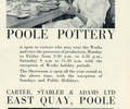 Advert for Poole Pottery.