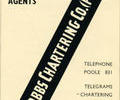 Advert for Fred K Hobbs Chartering Co. (Poole) Ltd.