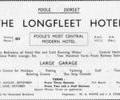 Advert For Longfleet Hotel.