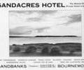 Advert for  Sandacres Hotel.