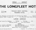 Advert for Longfleet Hotel.