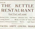  Advert forThe Kettle Resturant.