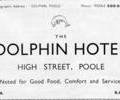 Advert for The Dolphin Hotel.