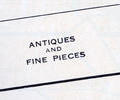 Advert for Smith Antique