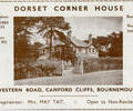 Advert For Dorset Corner House.