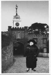 Mary Bonham Christie in front of Clocktower.jpg